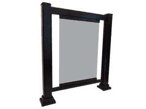 Rampe en verre