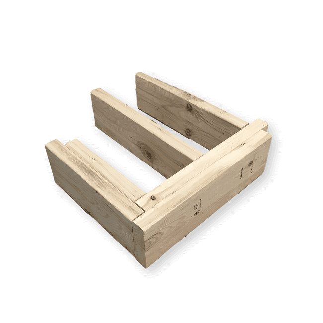 structure de bois non traité (bois EPS)