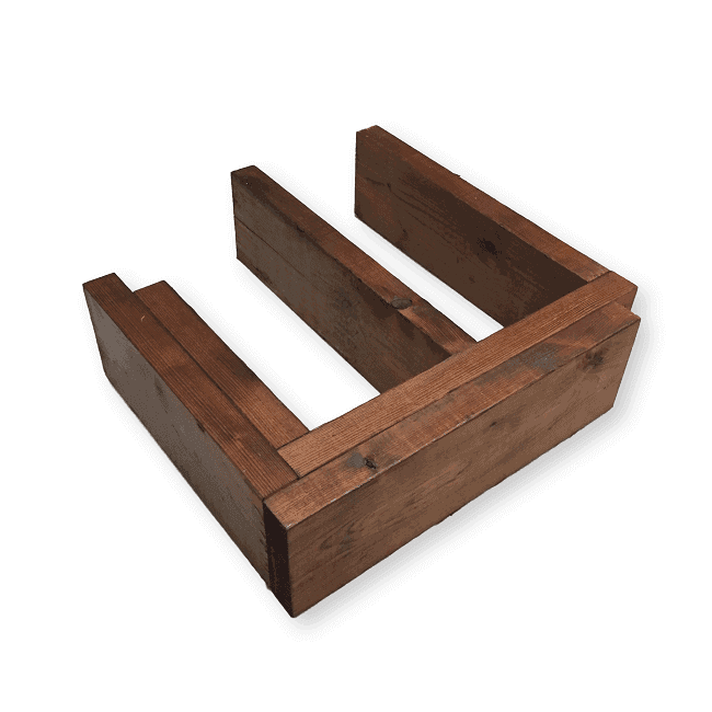 structure de bois traité