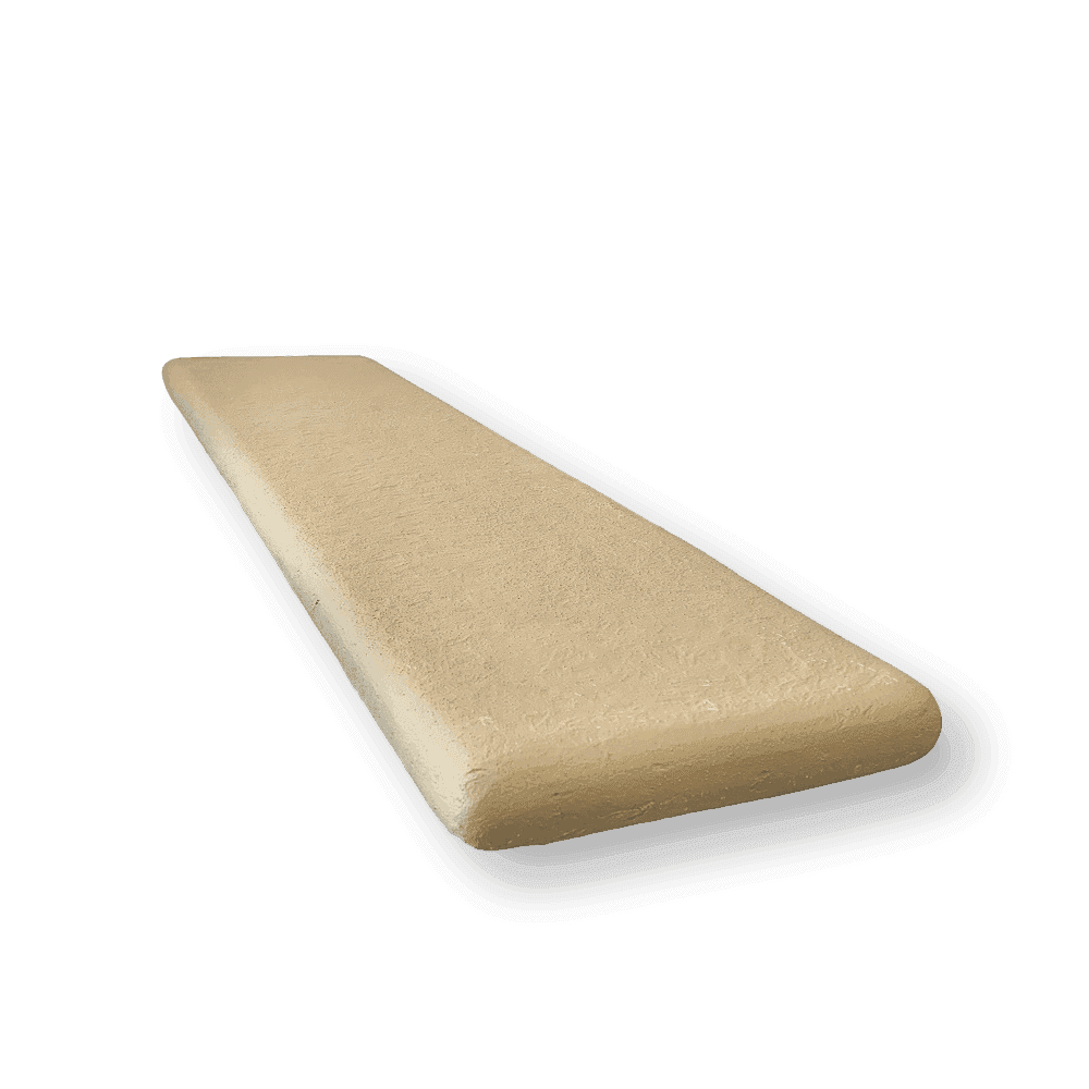Marche en fibre de verre beige