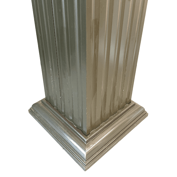 Colonne aluminium 6x6