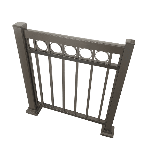 Rampe Aluminium Ornements ronds
