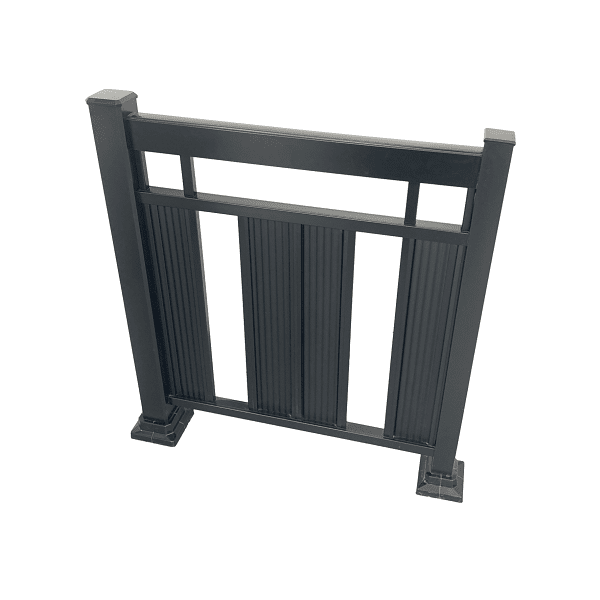 Rampe aluminium semi-intimité